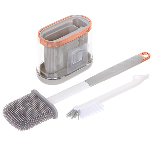 Ерш с креплением на стену Стиль 40см, силиконовая щетка 8623_5