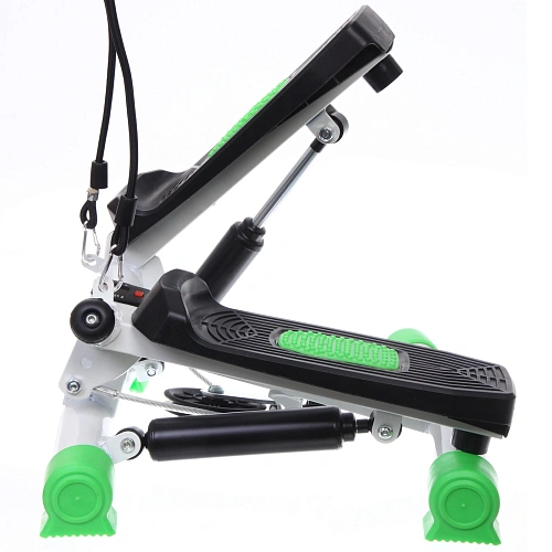 Мини-степпер поворотный с эспандерами MSR-1100, зеленый_10