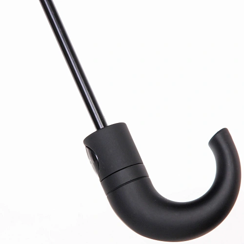 Зонт мужской автомат Ультрамарин - Эстет, цвет черный, ручка крючок, d98см_5