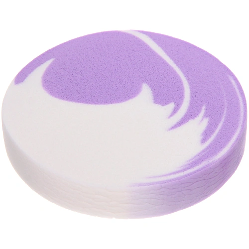 Спонж для макияжа ЭФФЕКТО, микс два цвета розовый и фиолетовый, 81,5см_4