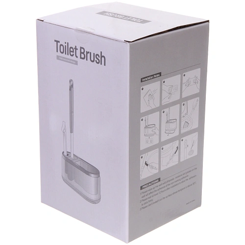 Ерш с креплением на стену Стиль 40см, силиконовая щетка 8626_6