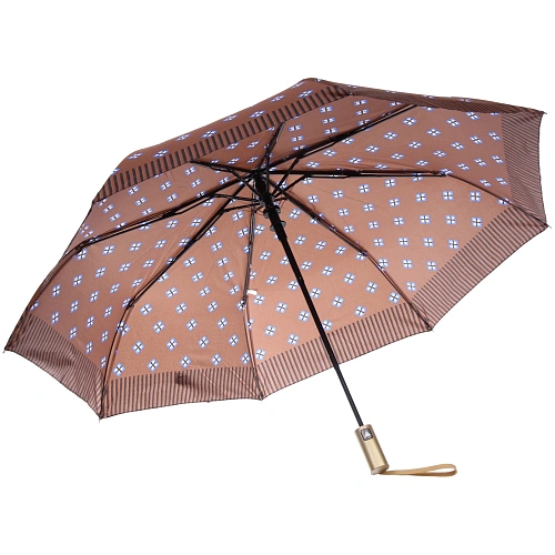 Зонт женский полуавтомат Канада, микс 6 цветов, 8 спиц, d-100см, длина в слож виде 30см_6