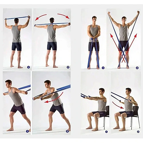 Жгут для йоги 0,35 мм15 см2 м (туба) желтый_10