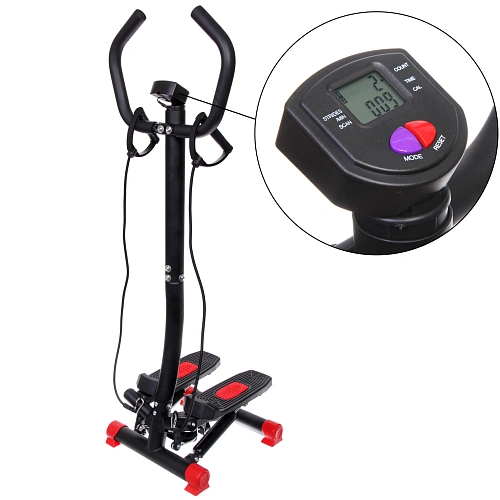 Степпер поворотный MSR-2000, черный красный_2