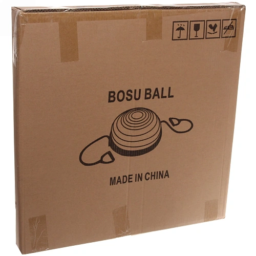 Балансировочная платформа Classic 59 х18 см (в комплекте насос и 2 эспандера трубчатых), серый_7