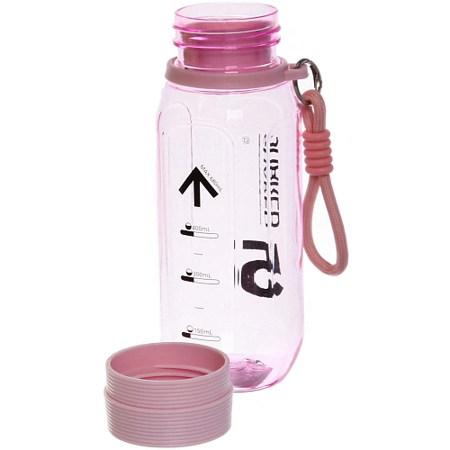 Бутылка питьевая пластиковая 680мл Отличный день, микс цветов_13