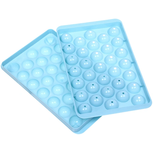 Форма для льда пластиковая Шарики 22,5143см, цвета микс_4