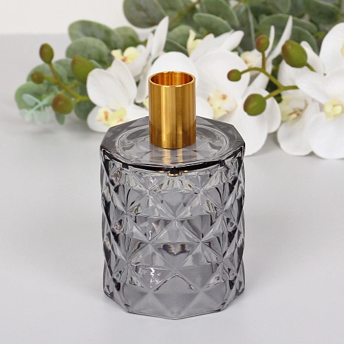 Подсвечник Грани 7,813 см, Графит_4