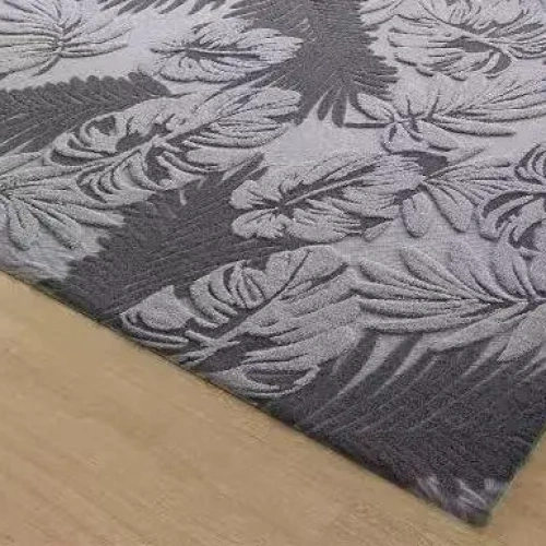 Коврик для ванной 80*120 "Тропики" серый