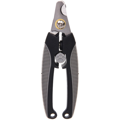 Когтерез для животных ПРЕМИУМ - МОЙ БРО, прорезиненная ручка, цвет серыйчерный, 45135см _5