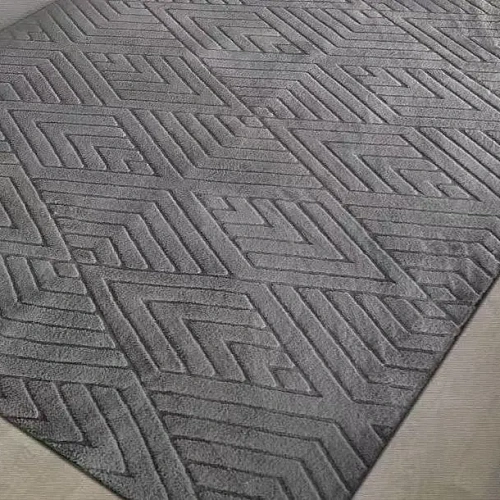 Коврик для ванной 80*120 "Медео" серый