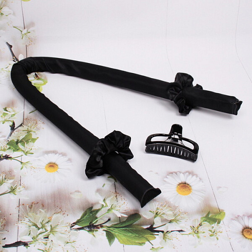 Бигуди для волос Curling- Чернильные ночи, 2285см (пакет с подвесом)_3