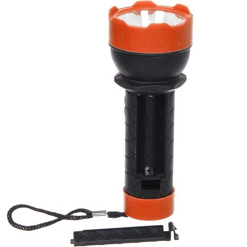 Фонарь ручной 1 режим 1LED 1AA микс 3 цвета 2019_8