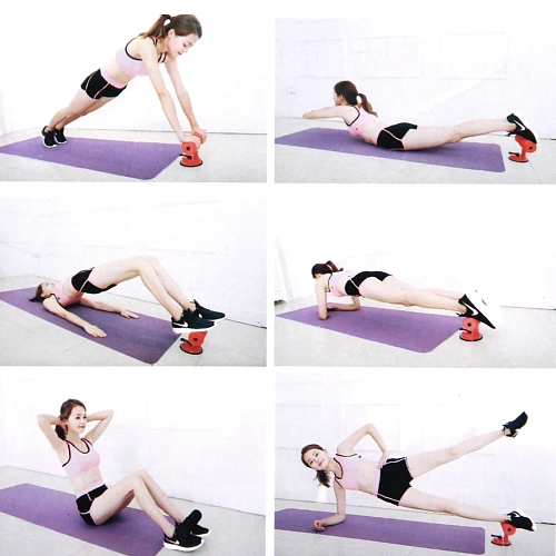 Тренажер универсальный для тела на присоске Stone 25х19 см, микс_5