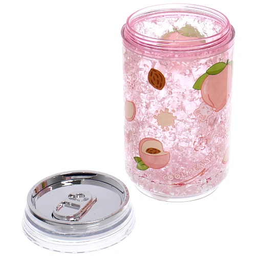 Бутылка питьевая пластиковая 240мл Фруктовый фреш, микс цветов_13