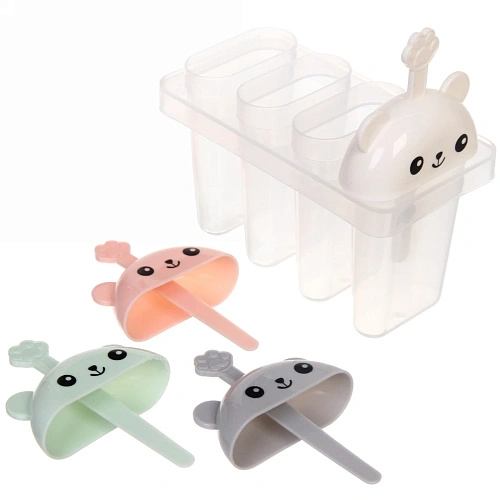 Форма для приготовления мороженого Мишка 4шт_4