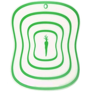 Доска разделочная пластиковая гибкая 30*23см "Овощи"