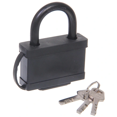 Замок навесной 70мм черный, блистер_3