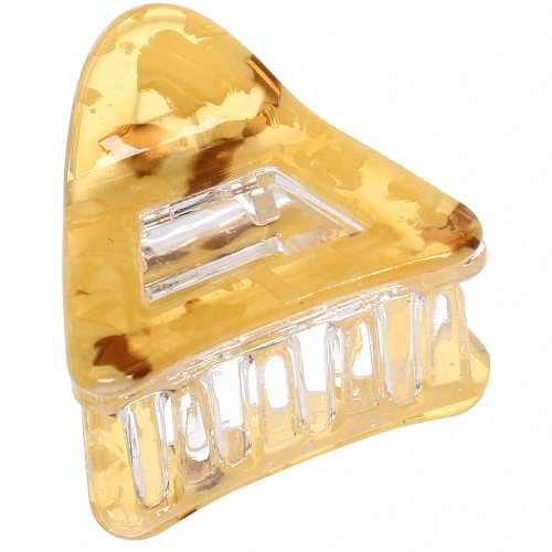 Заколка - краб для волос AKS-EMPIRE, конус, цвет микс 6 цветов,3,53,5см_3