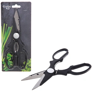 Ножницы кухонные 20см с орехоколом XK-0218