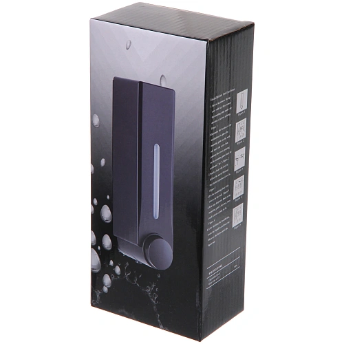 Дозатор для жидкого мыла настенный 300 мл белый DQ57W_10