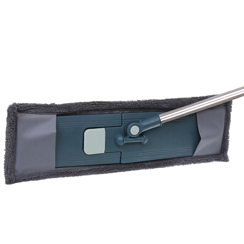 Швабра Селфи с насадкой из микрофибры, насадка 130гр , Gray _15