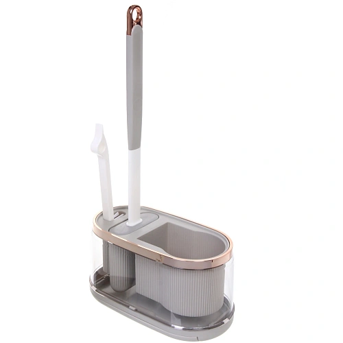 Ерш с креплением на стену "Стиль" 40 см, силиконовая щетка 8626