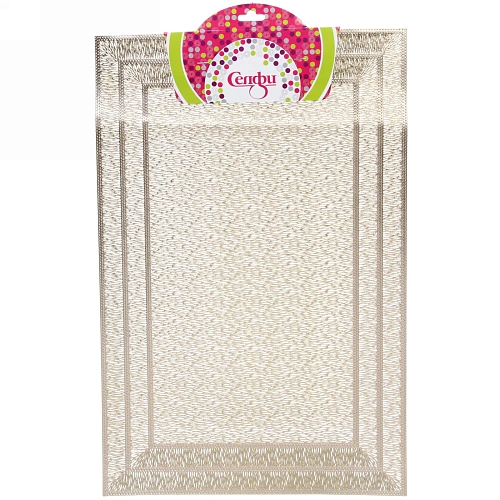 Салфетка на стол 30*45см "Гармония" золото