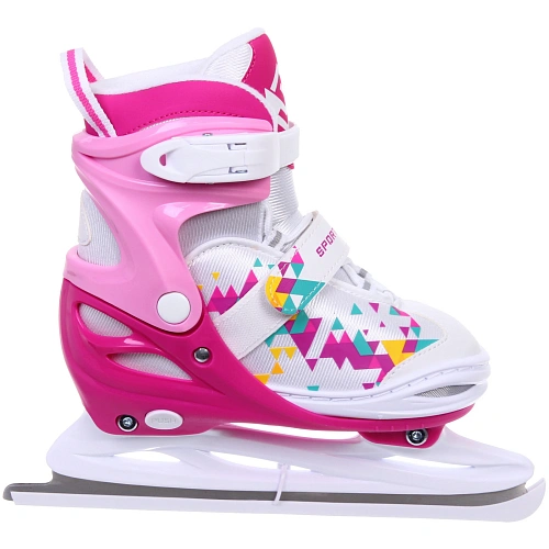 Коньки раздвижные,фигурные, Sportage Mosaic 1 (размер 34-37)_4