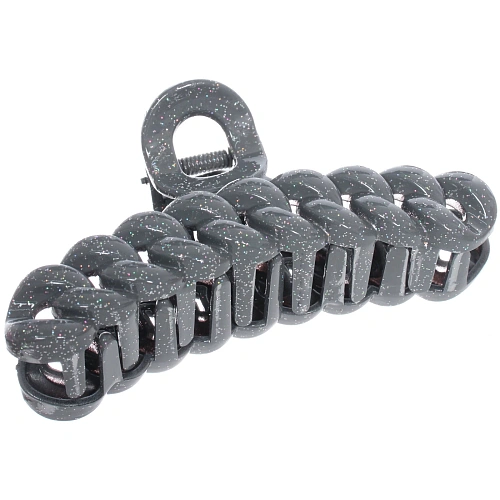 Заколка - краб для волос AKS - MANTANA, микс 6 цветов, косичка, 102см _3