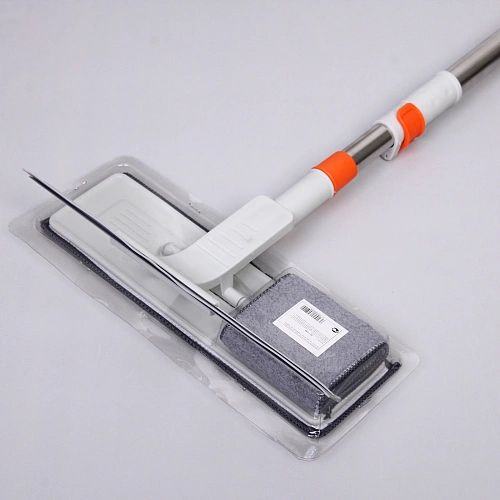 Окномойка Gray для мытья стекол телескоп ручка 85-125см насадка 288см в комплекте две насадки_11