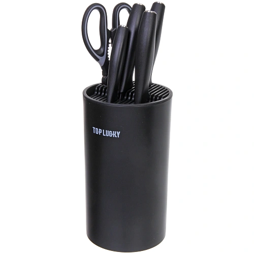 Набор ножей SHEF 6предметов (4ножа+ножницы+подставка)_7