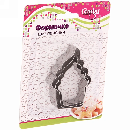 Форма для печенья 3шт Пирожное _3