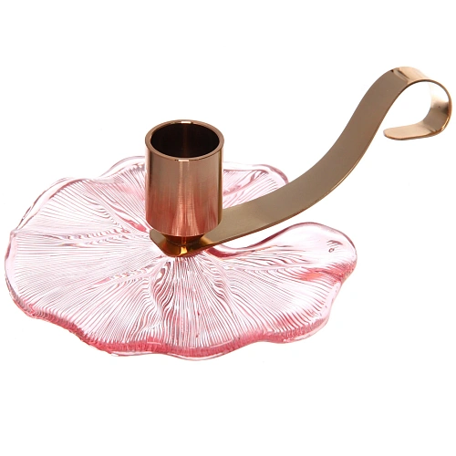 Подсвечник Нежность 15125,8 см, Розовый_2