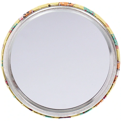 Зеркало косметическое круглое КОЛЛЕКЦИЯ МАРЦИПАН, новогодний малыш, d-7,5см (пакет с подвесом)_4