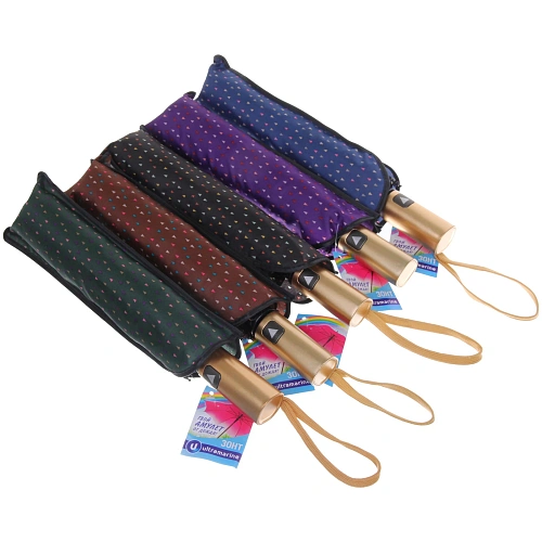 Зонт женский полуавтомат Флора, цвет микс, 8 спиц, d-100см, длина в слож виде 30см_34