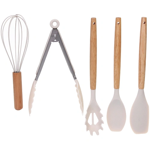 Набор кухонных принадлежностей 12шт Felicità белый_4