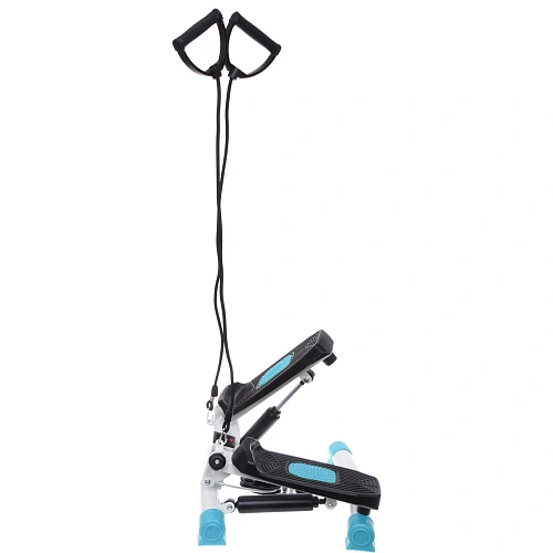 Мини-степпер поворотный с эспандерами MSR-1100, синий_9