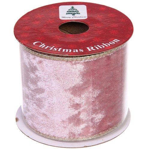 Лента для декорирования Мгновение 6,3 см, 2,7 м,  Нежно-розовый_3