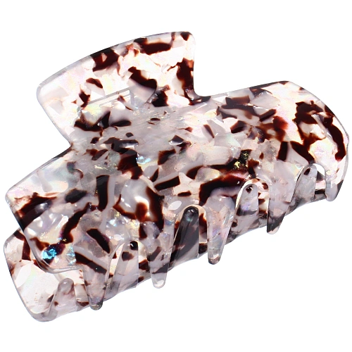 Заколка - краб для волос AKS-EMPIRE, прямоугольник, микс 6 цветов, 7,84,5см_7