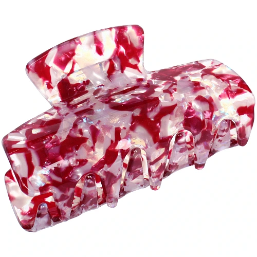 Заколка - краб для волос AKS-EMPIRE, прямоугольник, микс 6 цветов, 7,84,5см_11