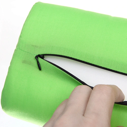 Акупунктурный набор (коврик игольчатый 64х40х2 см и валик 37х15х10 см в сумочке), салатовый_6