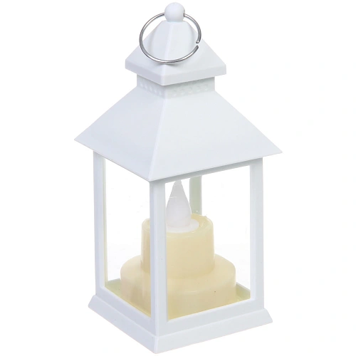 Сувенир с подсветкой Таинственный фонарь 5,714 см, Белый (работает от батареек LR443)_3