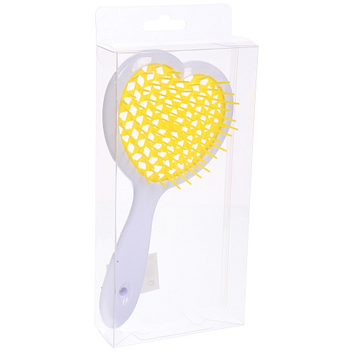 Расческа массажная Сosmo style, цвет  белый, 20510см (коробка PVS)_5