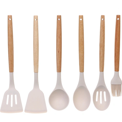 Набор кухонных принадлежностей 12шт Felicità белый_3