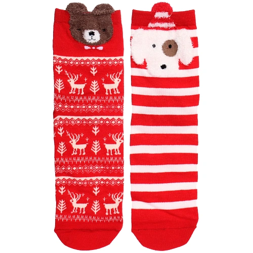 Носки женские в подарочной коробке 4шт Fashion ZIMA, 4 дизайна, р36-39_6