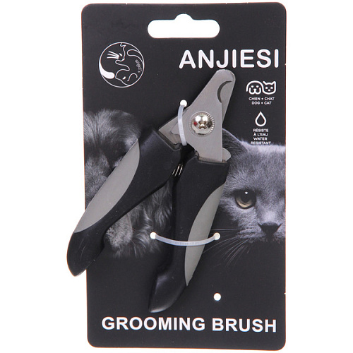 Когтерез для животных ПРЕМИУМ - МОЙ БРО, прорезиненная ручка, цвет серыйчерный, 55125см _3