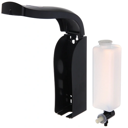 Дозатор для жидкого мыла настенный 350 мл черный DQ56B_7