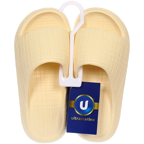 Шлепанцы женские AZHUR, цвет айвори, р-р 40-41_5