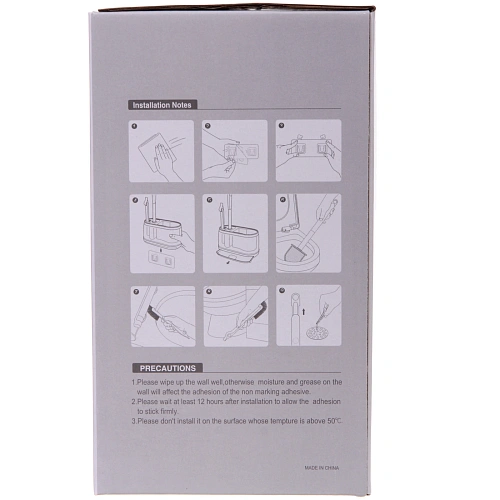 Ерш с креплением на стену Стиль 40см, силиконовая щетка 8626_7